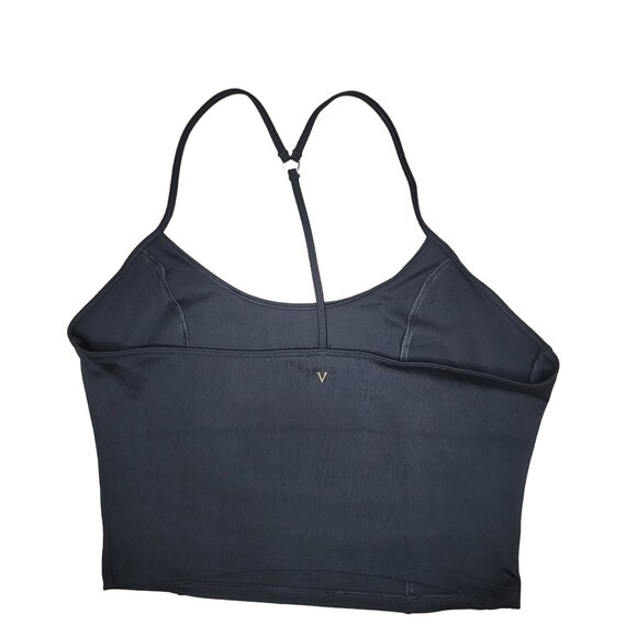 Victoria's Secret on point Black Spaghetti Strap Top T back Large - Picture 6 of 6